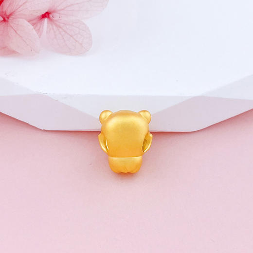 【定价黄金】足金 #儿童/宝宝 3D硬金烤漆生肖虎手串配件星星虎手串配件(V3DSC00363)（预售产品下单后不退款不退货不换货不补差价）（预售产品下单后不退款不退货不换货不补差价） 商品图1