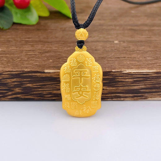 【限时克减150元】足金999 古法空心挂绳天赐鸿福佛头吊坠古法佛头吊坠(AUGFDZ00001-2)（预售产品下单后不退款不退货不换货不补差价）（预售产品下单后不退款不退货不换货不补差价） 商品图1