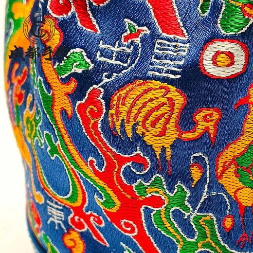 【蜀锦￭女士水桶包】成都手作蜀锦包 中国民族风锦纹斜跨包 新款大容量单肩手提包【非物质文化遗产】【四大名锦之首】 商品图6