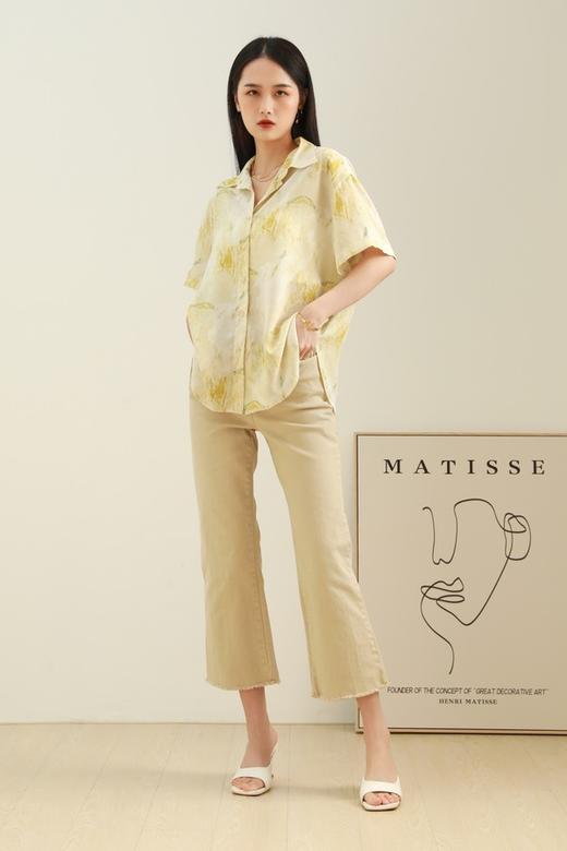 LNNNS 气质抽象印花衬衣 12799 商品图6