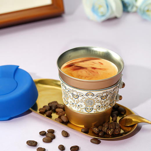 缠枝莲如意云纹精品咖啡杯 商品图1