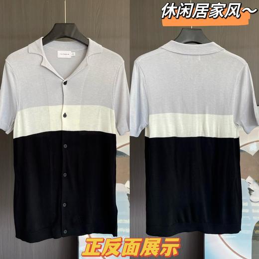 TOPMAN夏季男士通勤翻领短袖POLO衫 商品图1