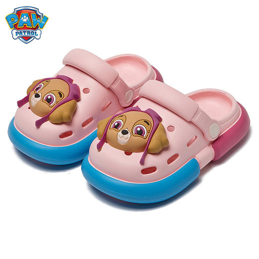 汪汪队洞洞鞋包头防撞儿童拖鞋夏室内防滑卡通小童宝宝外出沙滩鞋 商品图4