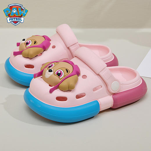 汪汪队洞洞鞋包头防撞儿童拖鞋夏室内防滑卡通小童宝宝外出沙滩鞋 商品图8