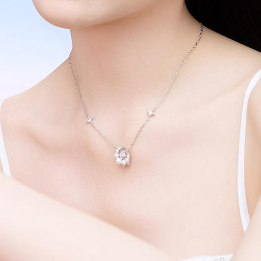 【珠光心月项链】女轻奢闺蜜款 小众生日礼物送女友 下单赠精美礼盒 顺丰空运+运费险 商品图4