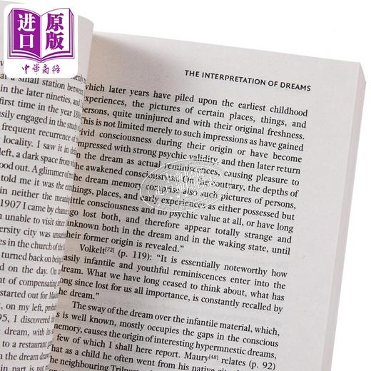 【中商原版】柯林斯经典 梦的解析 The Interpretation of Dreams 英文原版 Sigmund Freud 专业心理学 人文社科 商品图4