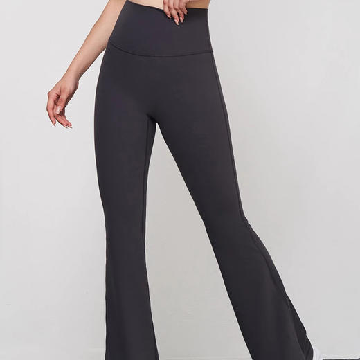 【3~5天发货】跃牌【美度空间】系列 Nuls青春裸感微喇瑜伽裤女春夏新款高腰提臀健身长裤紧身喇叭裤41037 商品图3