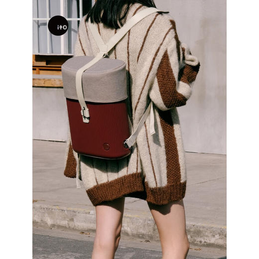 ITO PISTACHIO BACKPACK 硬壳双肩包 商品图0