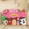 【隐藏污泥 表面不显脏】少女心可爱卡通丝圈地垫 入户门卡通地垫 创意线条狗 可爱蜡笔小新 脚垫防滑蹭玄关垫-QQ 商品缩略图1