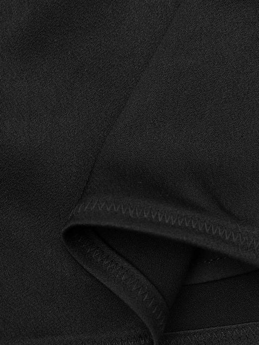 COCO ZONE 2024"小夏裤"新款松紧腰通勤百搭短裤简约纯色女裤子CC1B0647 商品图6