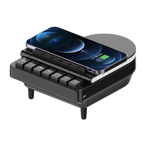 HYUNDAI钢琴蓝牙音箱YH-F023（三个无线充） 商品图7