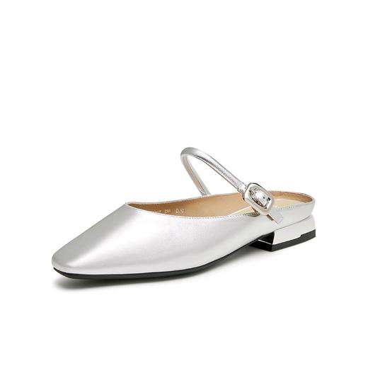 【百思图】法式慵懒穆勒拖 商品图0