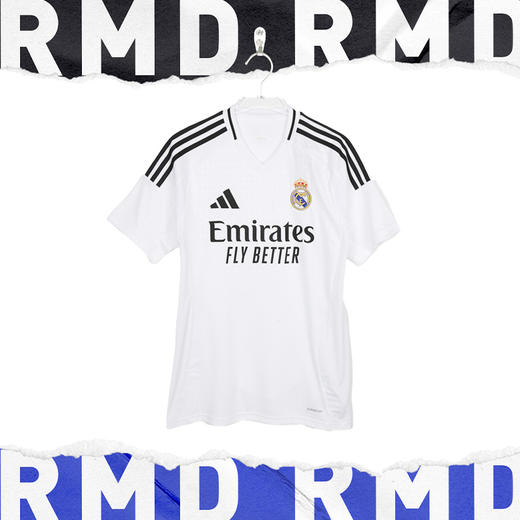 小李子ADIDAS阿迪达斯24/25赛季皇家马德里主场球迷版球衣成人男IU5011 商品图1