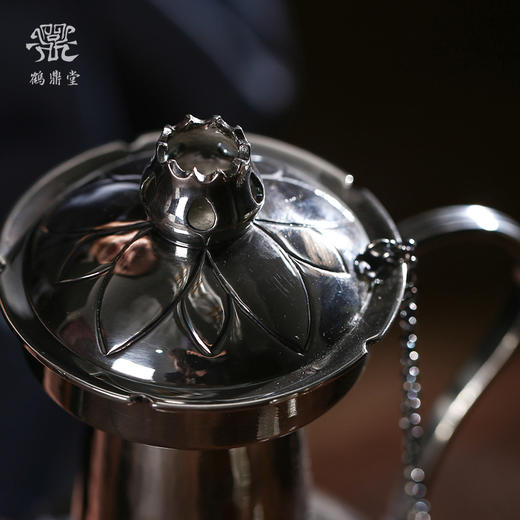 鹤鼎堂闻天系列盈升槌目纹酒壶（缺货） 商品图1