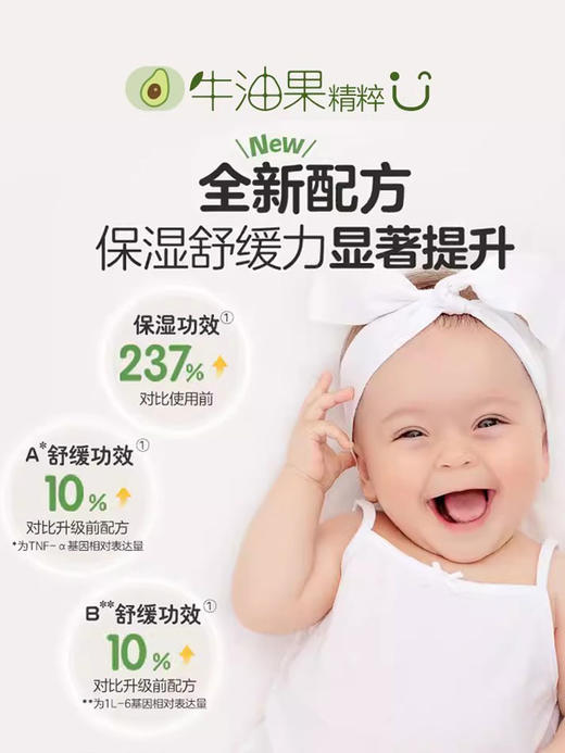 贝亲牛油果乳霜面霜宝宝婴儿润肤乳抚触油/PIG-IA295 商品图1