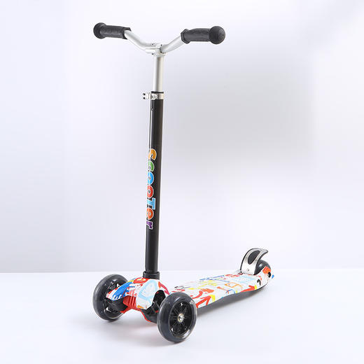 【潮流代步新升级 妥妥用到14岁】3-14岁滑板车 户外便携儿童滑板车 滑滑车宽轮 两轮小孩单脚 男孩女孩滑行车-QQ 商品图5