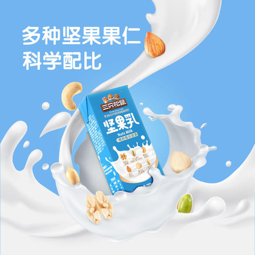 【三只松鼠坚果乳250ml×8盒】植物蛋白饮料核桃乳杏仁 商品图4