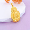 【限时克减150元】足金999.9 空心送福观音吊坠(AUWZDZ00012)（预售产品下单后不退款不退货不换货不补差价） 商品缩略图2