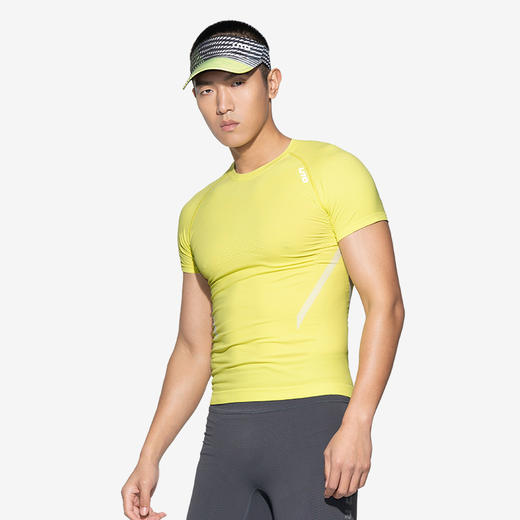 UTO悠途运动户外向野男士压缩短袖夏季吸湿快干女防震压缩短袖 商品图1