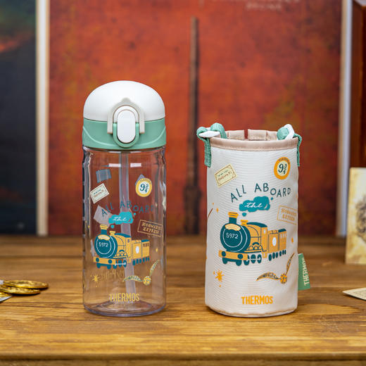 膳魔师夏季儿童水杯宝宝吸管学饮杯大容量直饮学生哈利波特联名款/SMS-BBSF-500FBM-HP 商品图2