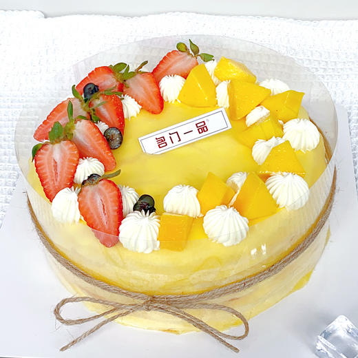 果趣榴莲千层-多规格榴莲千层【生日蛋糕】 商品图2
