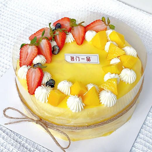 果趣榴莲千层-多规格榴莲千层【生日蛋糕】 商品图3