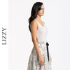 LIZZY 简约百搭精致U领真丝+蕾丝背心7125 商品缩略图7