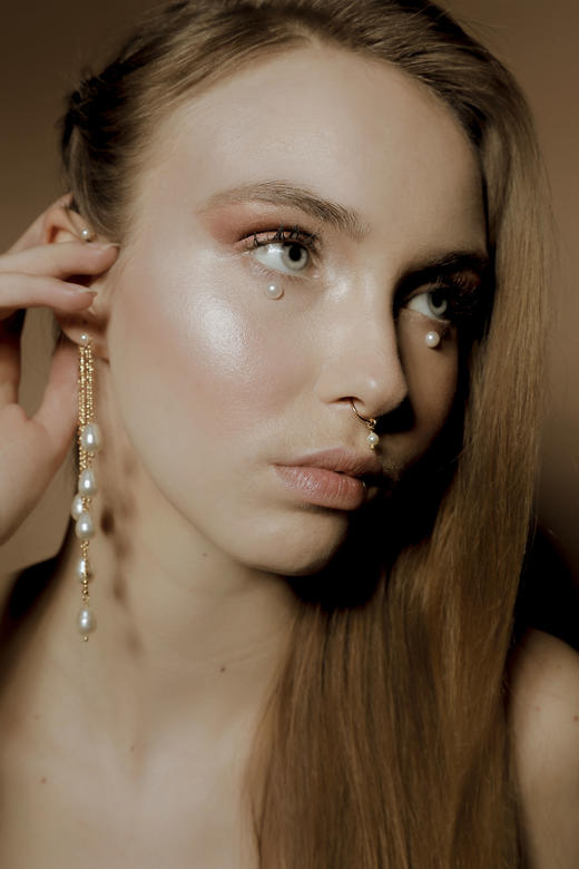 Chabaux Dallas Jaipur耳挂（金/银2色）（单个） 商品图6