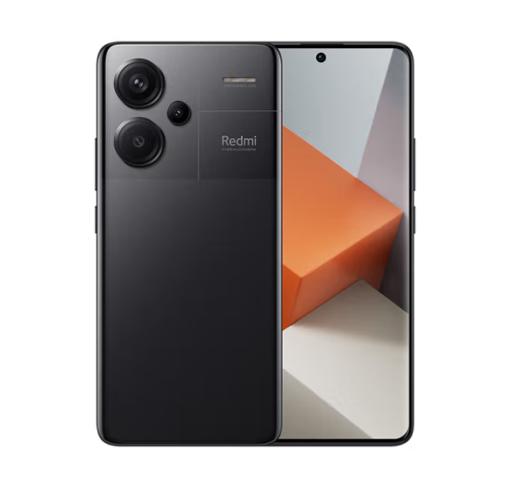 小米（MI）Redmi Note13Pro+ 新2亿像素 第二代1.5K高光屏 IP68防尘防水 120W秒充12GB+256GB 子夜黑红米手机 商品图1