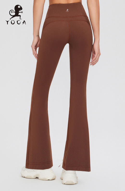 壁虎瑜伽【2404KZ287】高腰收腹微喇叭裤【5天发货】 商品图2