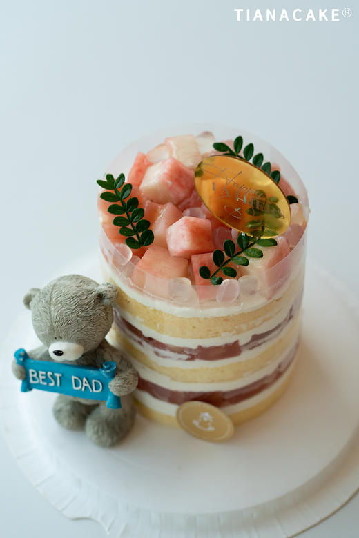 Best Dad（4寸桃子蛋糕） 商品图3