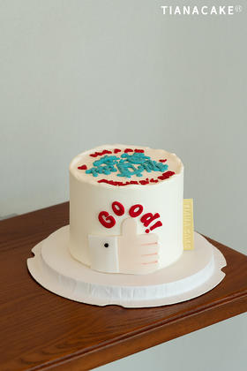 “爸”气告白（4寸奶油焦糖玉米）