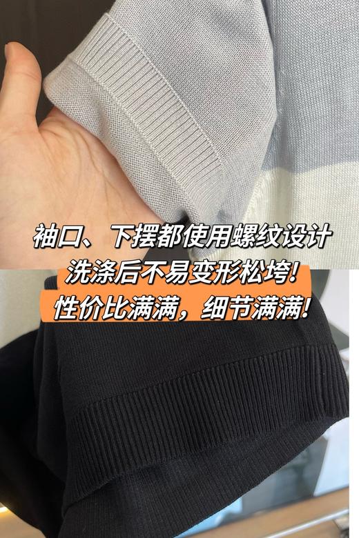 TOPMAN夏季男士通勤翻领短袖POLO衫 商品图4