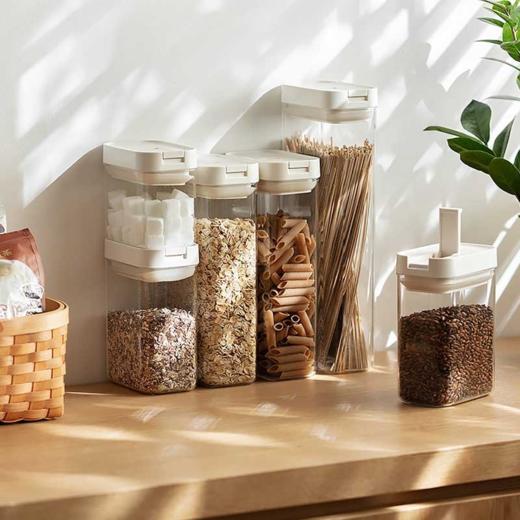 【5种规格可选】娜家透明密封储物罐 商品图2