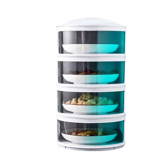 【保温菜罩收纳盒】保温盖菜罩多层家用神器剩菜食物饭菜遮尘防尘蚊罩餐桌菜盘桌罩子 商品图4