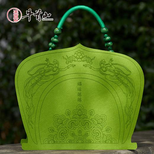 牛首山文创福运莲莲毛毡包手提包中式时尚便携礼盒通勤节日礼包女 商品图1