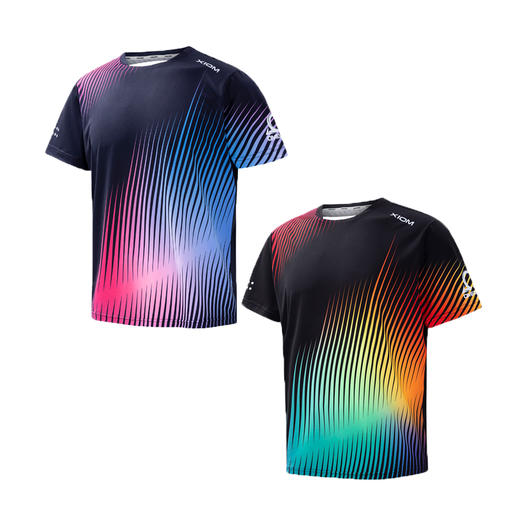 Xiom骄猛乒乓球服T108奥斯丁乒乓球衣夏季透气专业训练服速干比赛短袖运动专用球服 商品图0