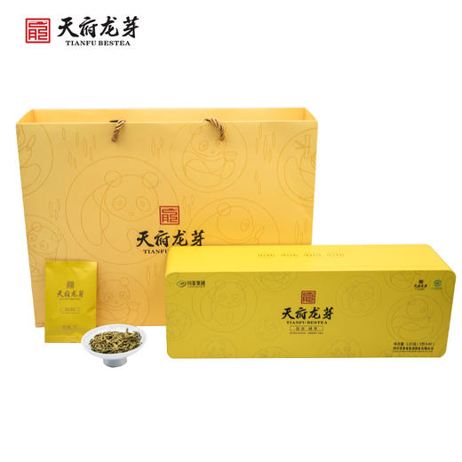 【天府龙芽】绿茶(冠龙系列)120g 商品图6