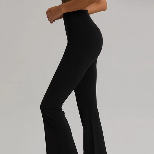 【3~5天发货】跃牌【美度空间】系列 Nuls青春裸感微喇瑜伽裤女春夏新款高腰提臀健身长裤紧身喇叭裤41037 商品图1