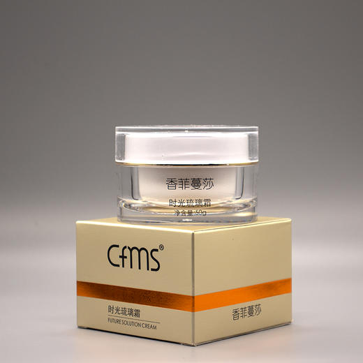 香菲蔓莎童颜霜新品时光琉璃霜50g亲肤质地滋养保湿紧致提升美容院正品包邮 商品图3