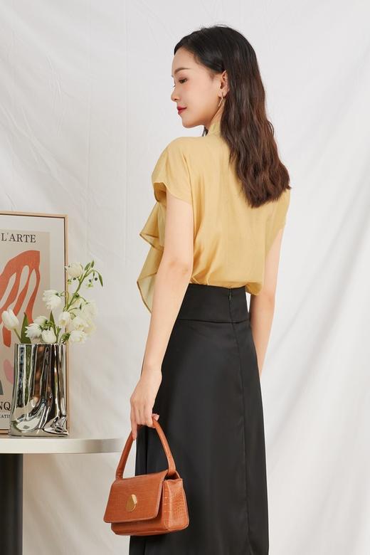 Le Malene 不对称气质款短袖上衣 13153 商品图3