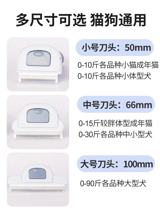 新款得乐祛毛梳死毛梳浮毛梳小中大号 商品图1