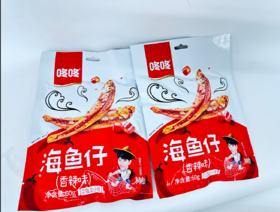 咚咚香辣海鱼仔60g