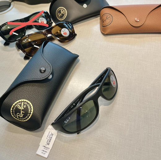 RayBan 雷朋60mm 偏光墨镜🕶 好折￥899直邮到手 商品图0