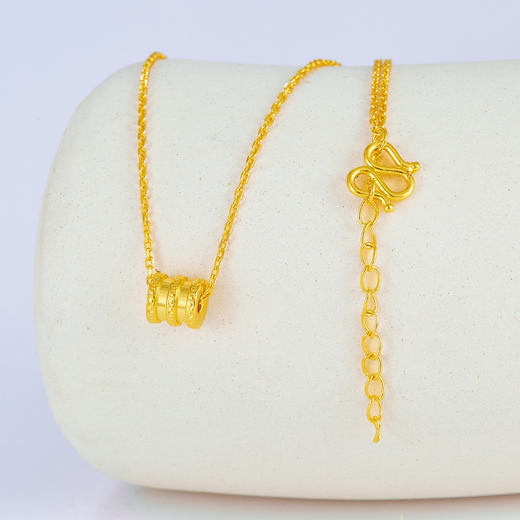 【限时克减150元】足金999.99 【精品】五9黄金小蛮腰时尚调节套链(ACTL00003)（预售产品下单后不退款不退货不换货不补差价（预售产品下单后不退款不退货不换货不补差价 商品图0