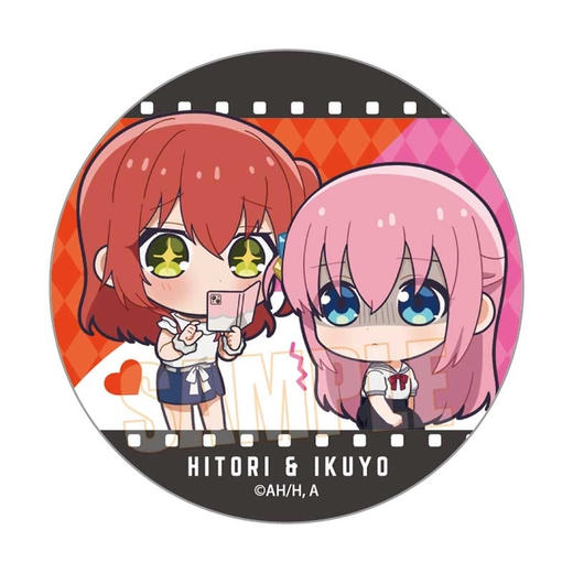 日本正版BELL HOUSE 孤独摇滚 Q版双人徽章 立牌 挂件周边谷子 商品图4