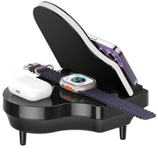 HYUNDAI钢琴蓝牙音箱YH-F023（三个无线充） 商品图5