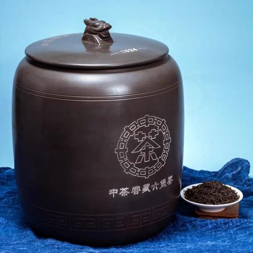 中粮-中茶 2024年中茶广西梧州六堡茶窖藏六堡茶龙罐生肖纪念3.5KG散装茶叶 商品图0