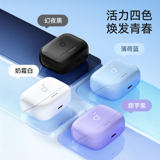 Soundcore声阔半入耳式无线蓝牙耳机K20i A3994 商品图3