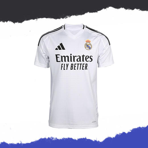 小李子ADIDAS阿迪达斯24/25赛季皇家马德里主场球迷版球衣成人男IU5011 商品图3